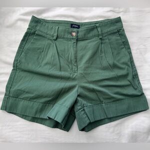 J. Crew Factory pleat front shorts